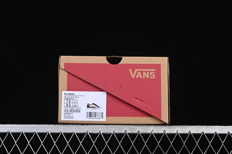 All categories Vans Vans series Vans Low Vans low-top Vans Knu Skool leopard color low-top casual sneakers VN000CR5CJK